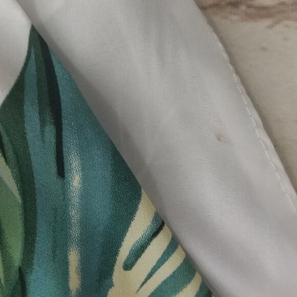 Shein Leaf Print Dress Size L (8/10) - Picture 6 of 11